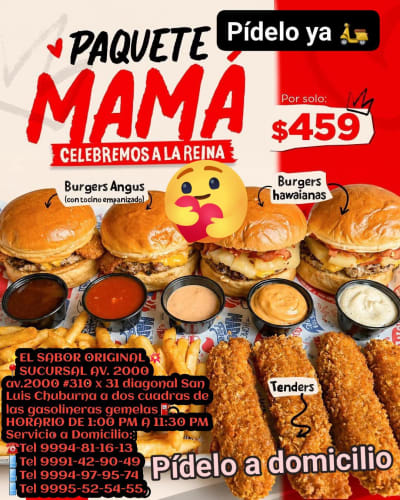 Angry Angus Paquete Día de la Madre — Chenku