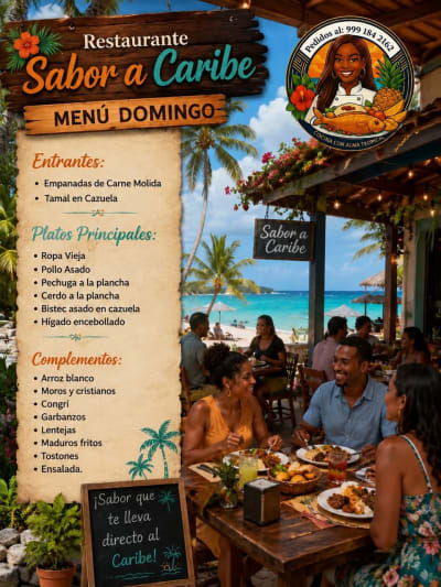 Sabor a Caribe - Comida Caribeña — Chenku
