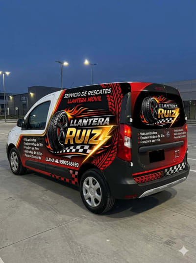 Llantera Ruiz Servicio Móvil — Chenku
