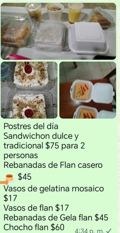 Delicias Caseras de Karly: Postres y Sandwiches Artesanales — Unidad Morelos