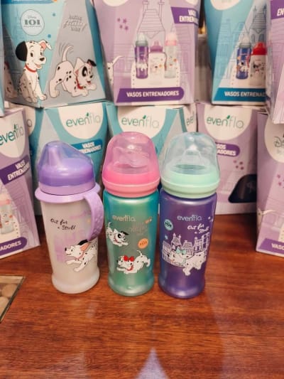 Vasos entrenadores Evenflo edición limitada Dálmata, entrega a domicilio — Unidad Morelos