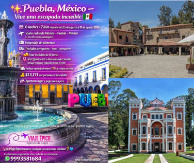 Viaje Épico Puebla 2026 — Caucel