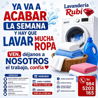 Lavandería Rubi Caucel — Caucel