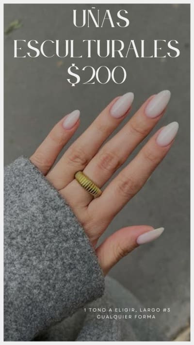 Uñas Esculturales a Domicilio — Zona Sur