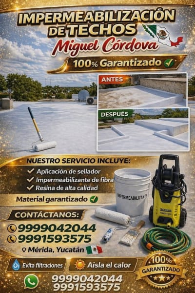 Miguel Cordova Impermeabilización — Caucel