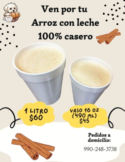 Arroz con Leche Casero En Lilu — Caucel