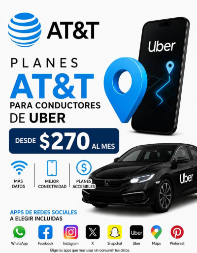 Planes AT&T para Conductores — Caucel