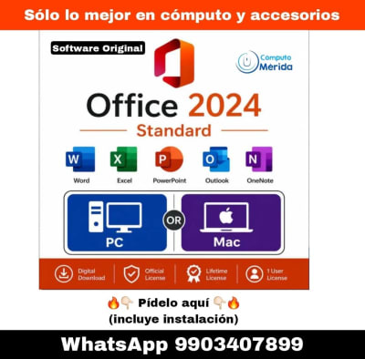Office 2024 Software Mérida — Caucel