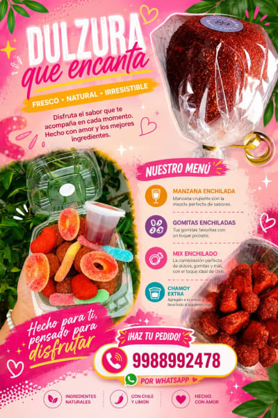 Dulzura dulces enchilados — Caucel