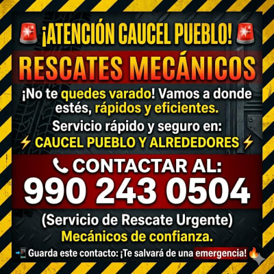 Rescates Mecánicos Caucel Pueblo — Caucel
