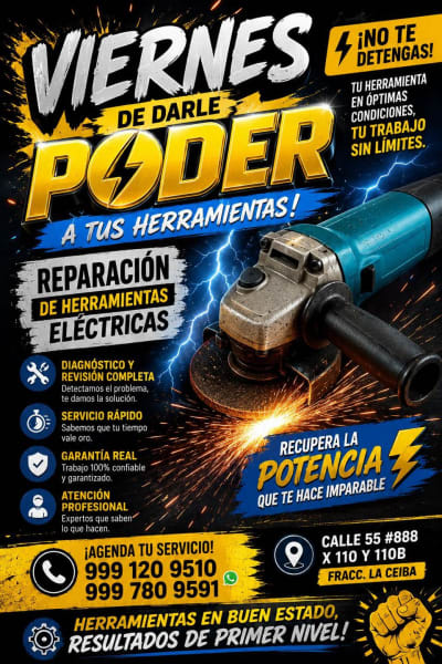 Reparacion Herramientas Electricas — Caucel