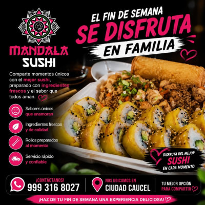 Mandala Sushi — Caucel