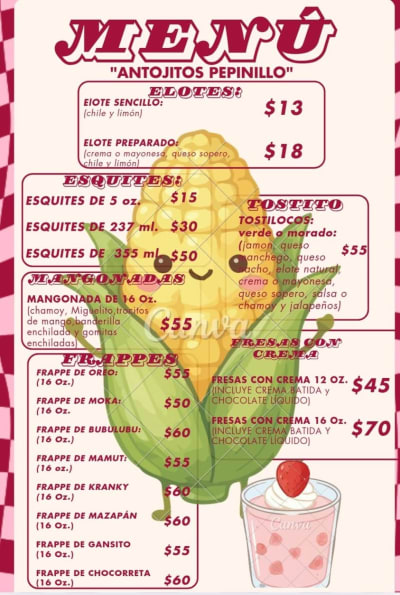 Antojitos Pepinillo — Emiliano Zapata Sur