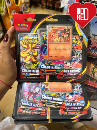 Cartas Chaos Rising colección pokémon — Emiliano Zapata Sur