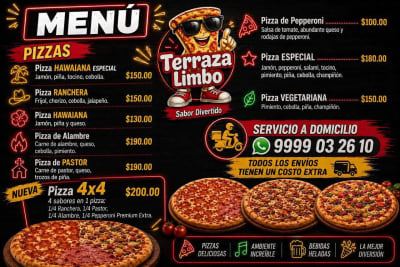 Terraza Limbo Pizzería — San Lorenzo