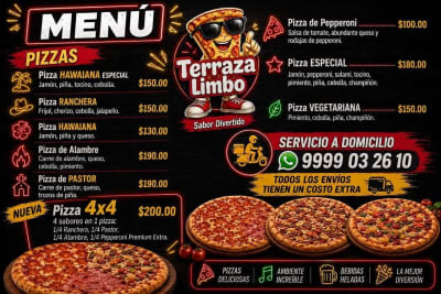 Terraza Limbo Pizzería — San Lorenzo