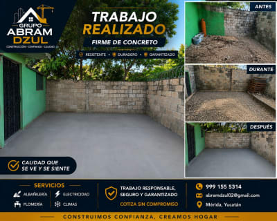 Grupo Abram Dzul - Construcción y Servicios — Santa Isabel