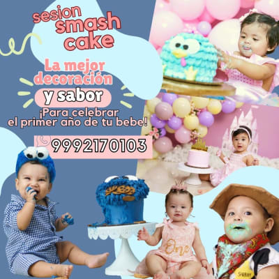Sesión Smash Cake Sheriff — Santa Isabel