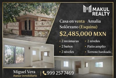 Casa en venta Amalia Solórzano Esquina — Las Américas