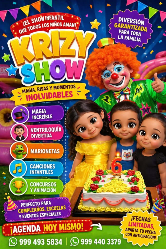PayasoKrizy Ventrílocuo
