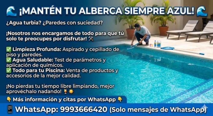 Mantenimiento de Albercas
