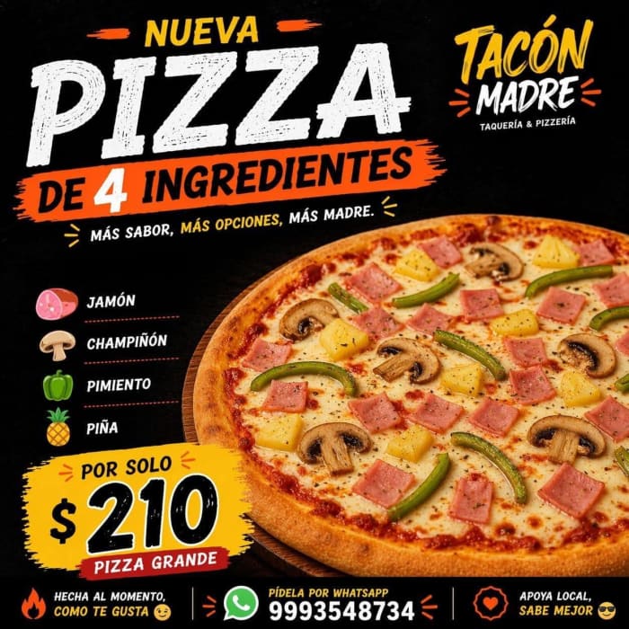 Tacón Madre Taquería y Pizzería