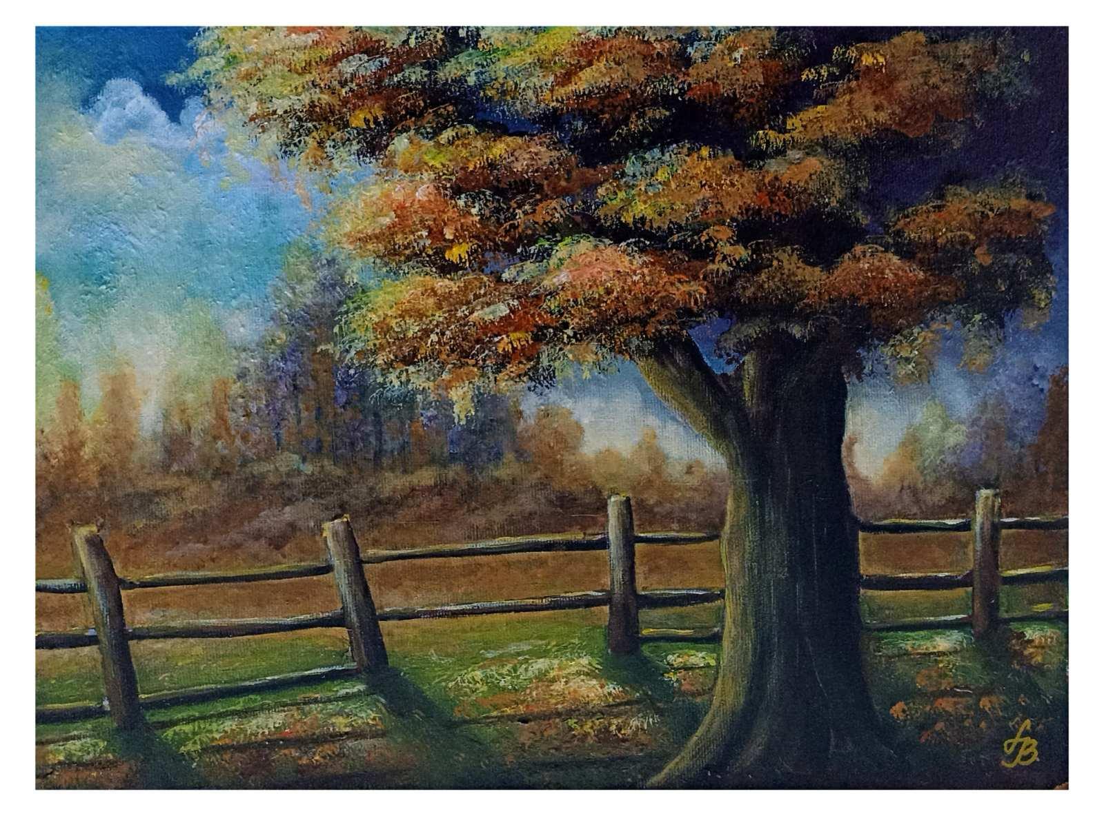 Autumn, 2023, Acrylic on canvas
