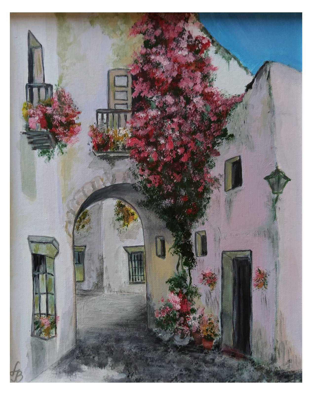 Greece, 2021, Acrylic on canvas