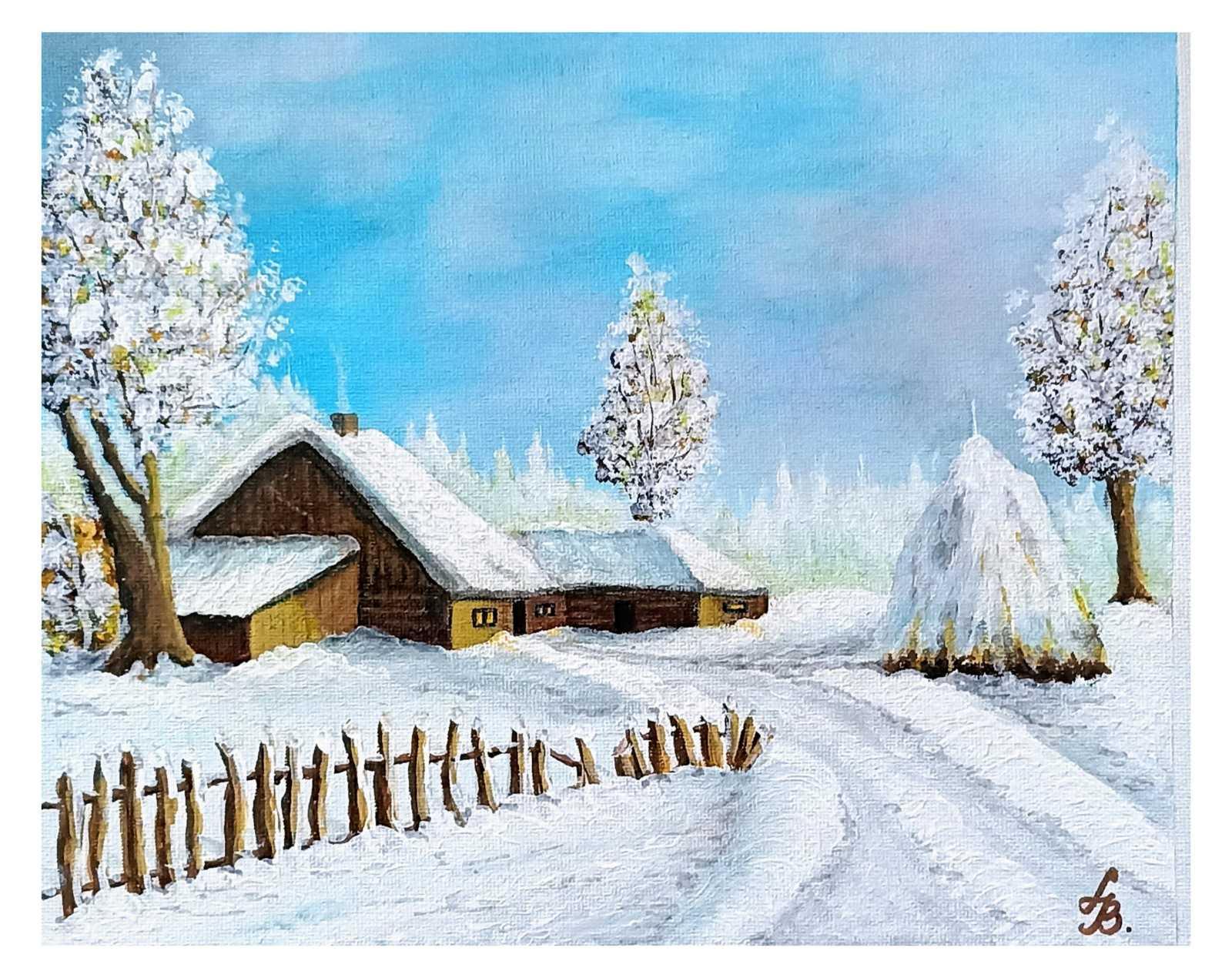 Winter, 2023, Acrylic on canvas