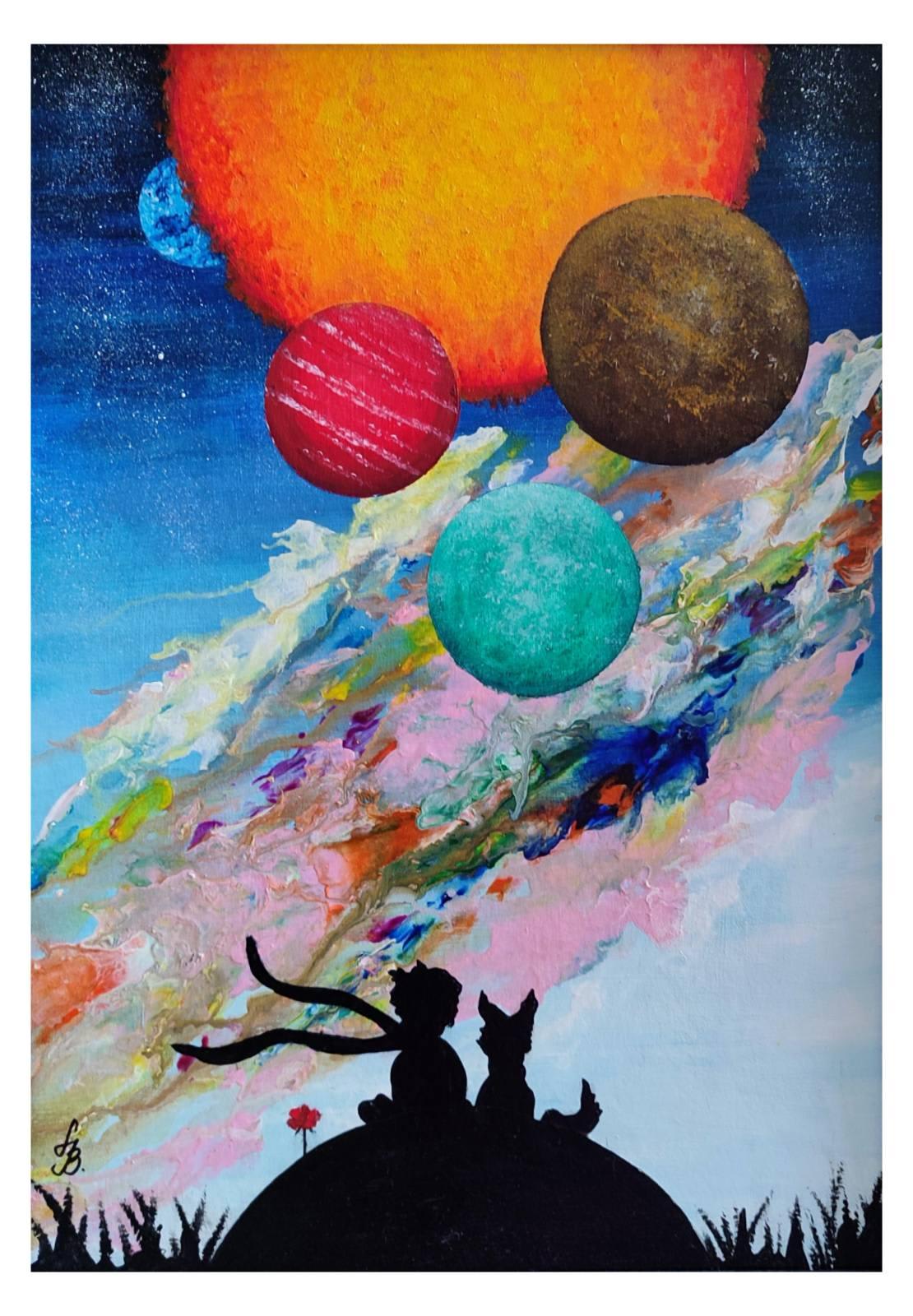 The Little Prince, 2023, Acrylic on canvas
