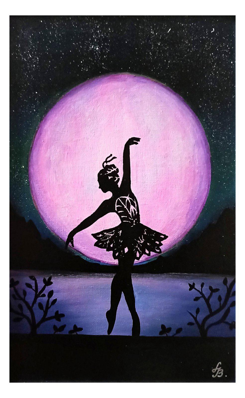 Ballerina, 2023, Acrylic on canvas