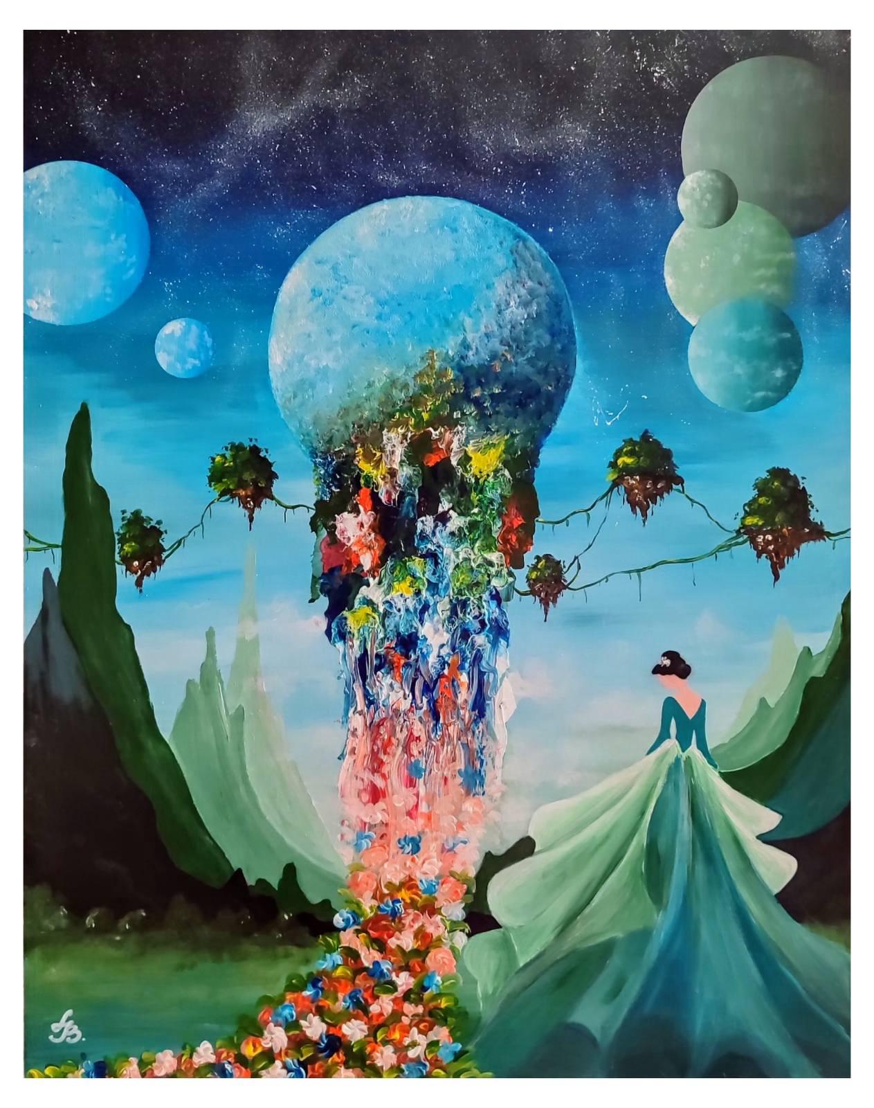 Kindness, 2023, Acrylic on wood