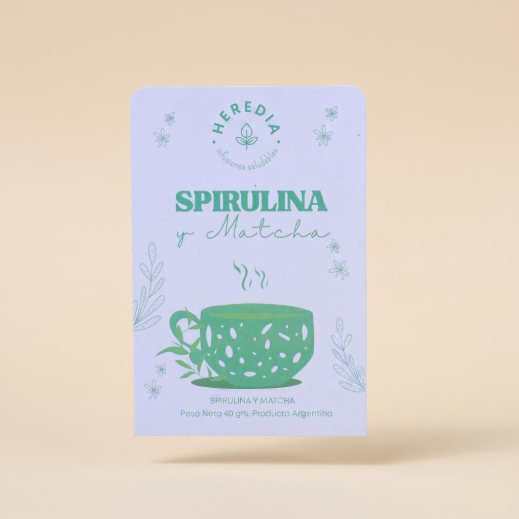 Té Matcha Heredia con Spirulina