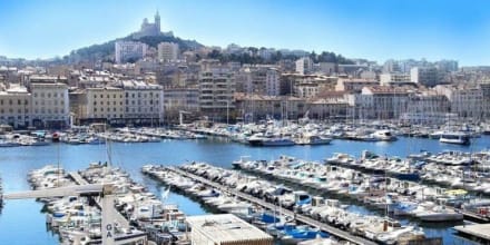 vue vieux port marseille