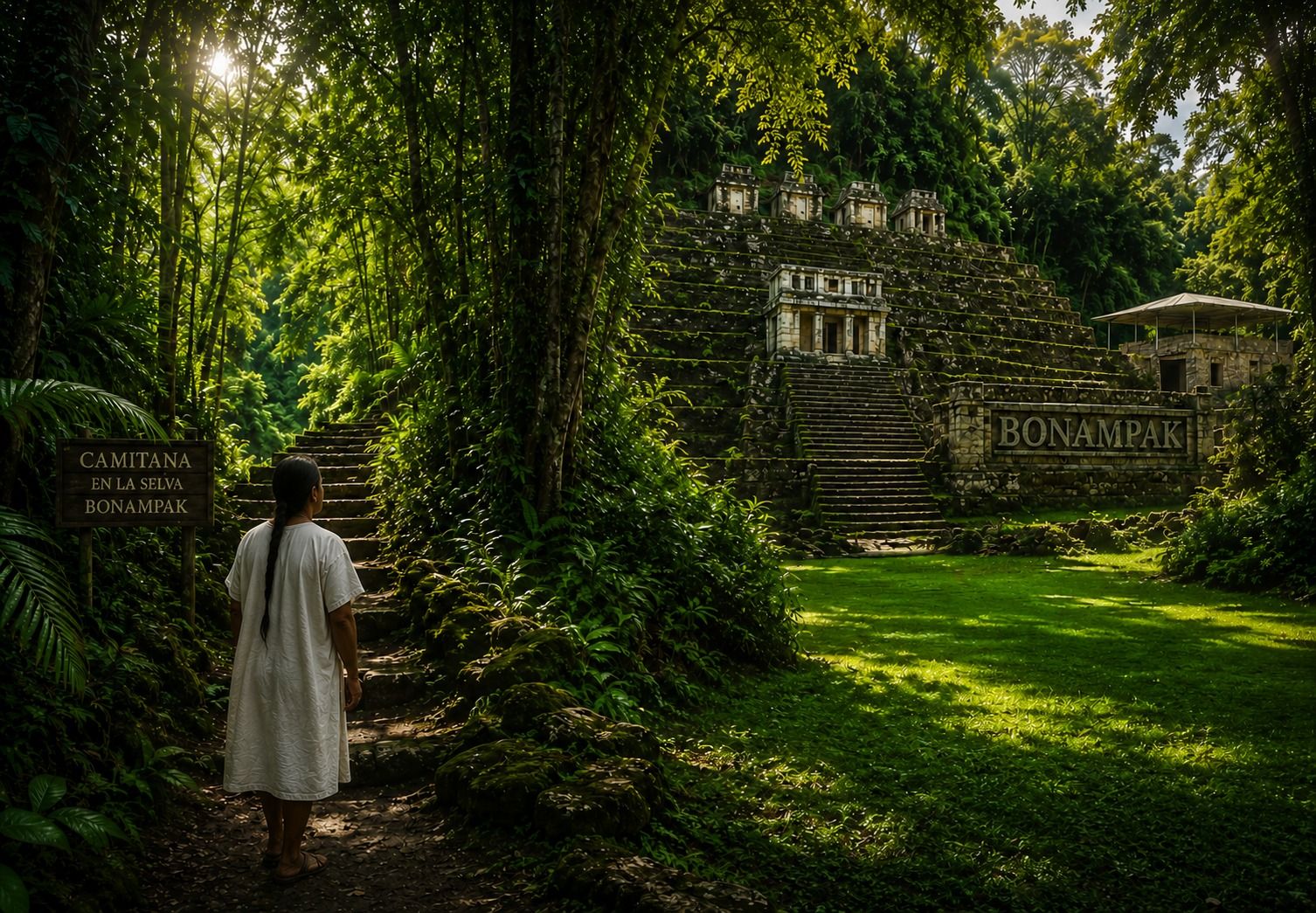 Caminata en Selva Lacandona y Bonampak 1 día