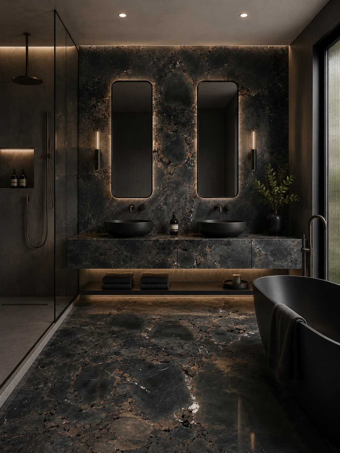 Artist impression of Eclipse quartzite in an interior setting
