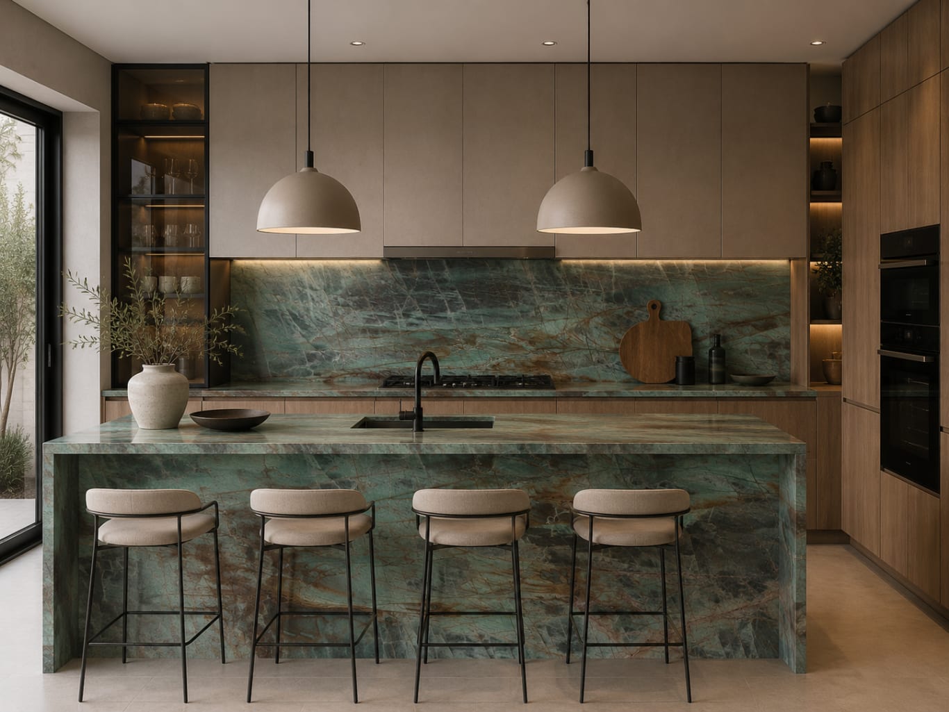 Artist impression of Sauipe quartzite in an interior setting