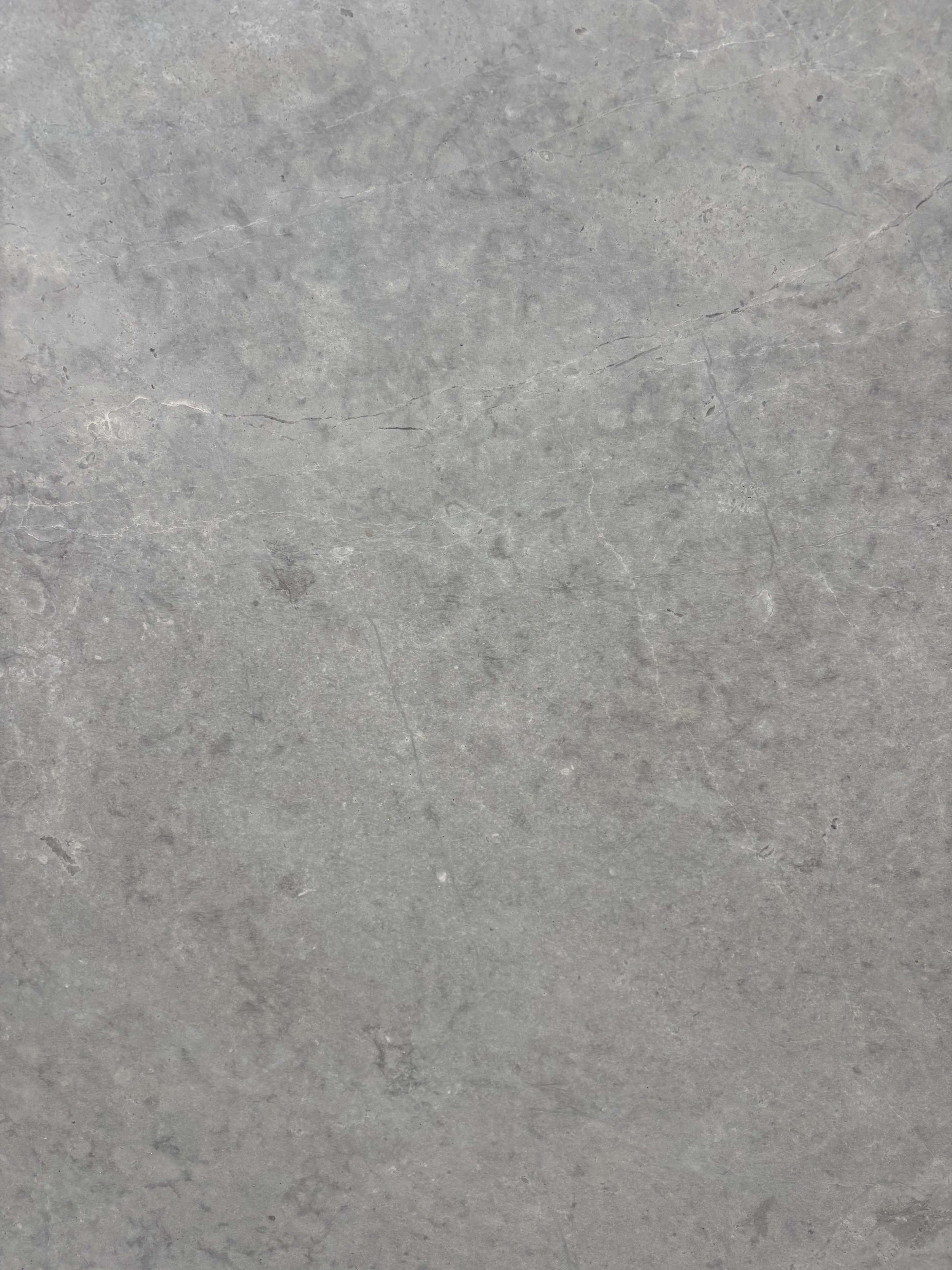 Alba Grey marble detail, cloudy grey texture with fine faint veining