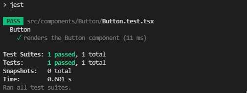 Jest test