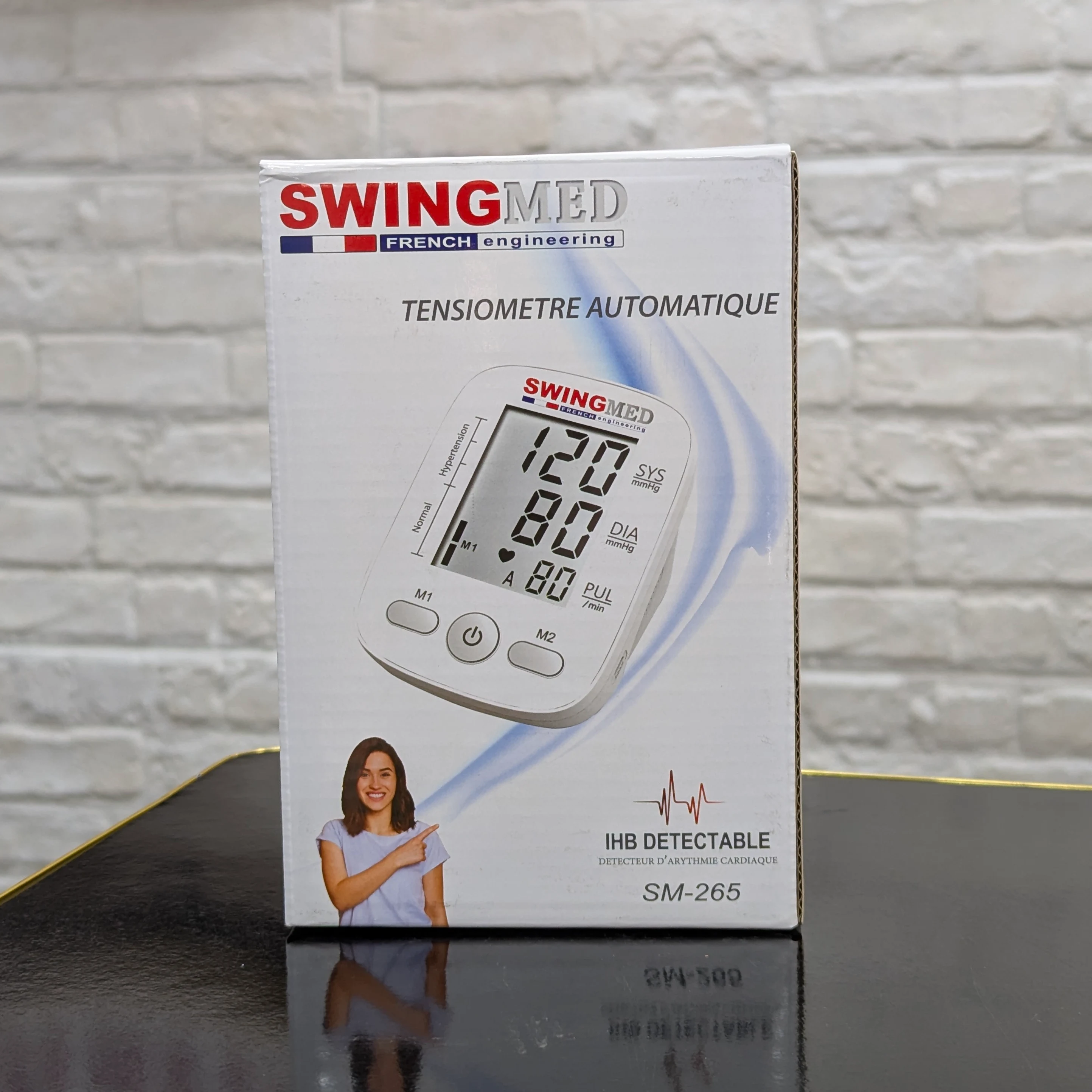 Tensiomètre Automatique SWINGMED SM-265 – Détection d’Arythmie Cardiaque