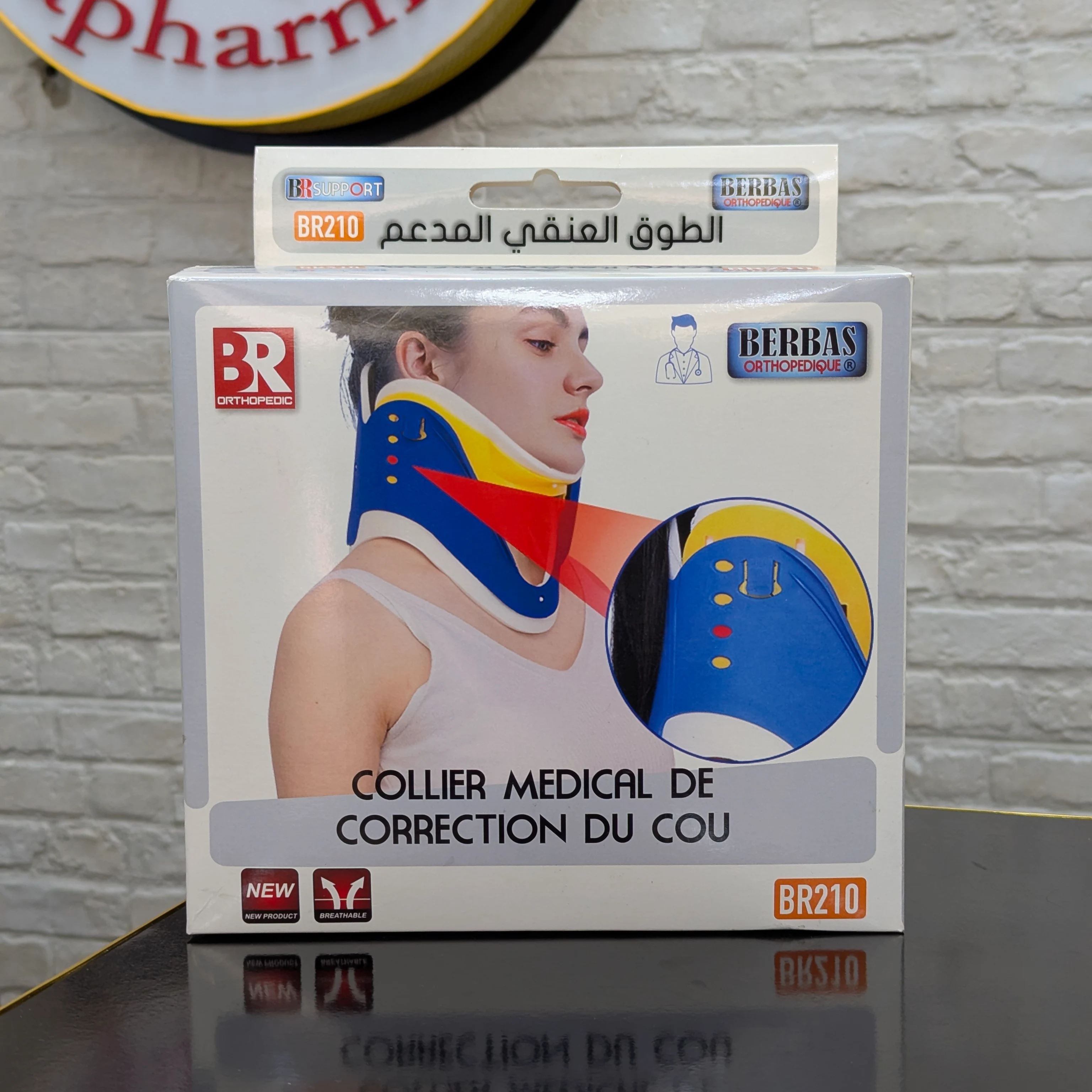 BERBAS BR210 – Collier Médical de Correction du Cou