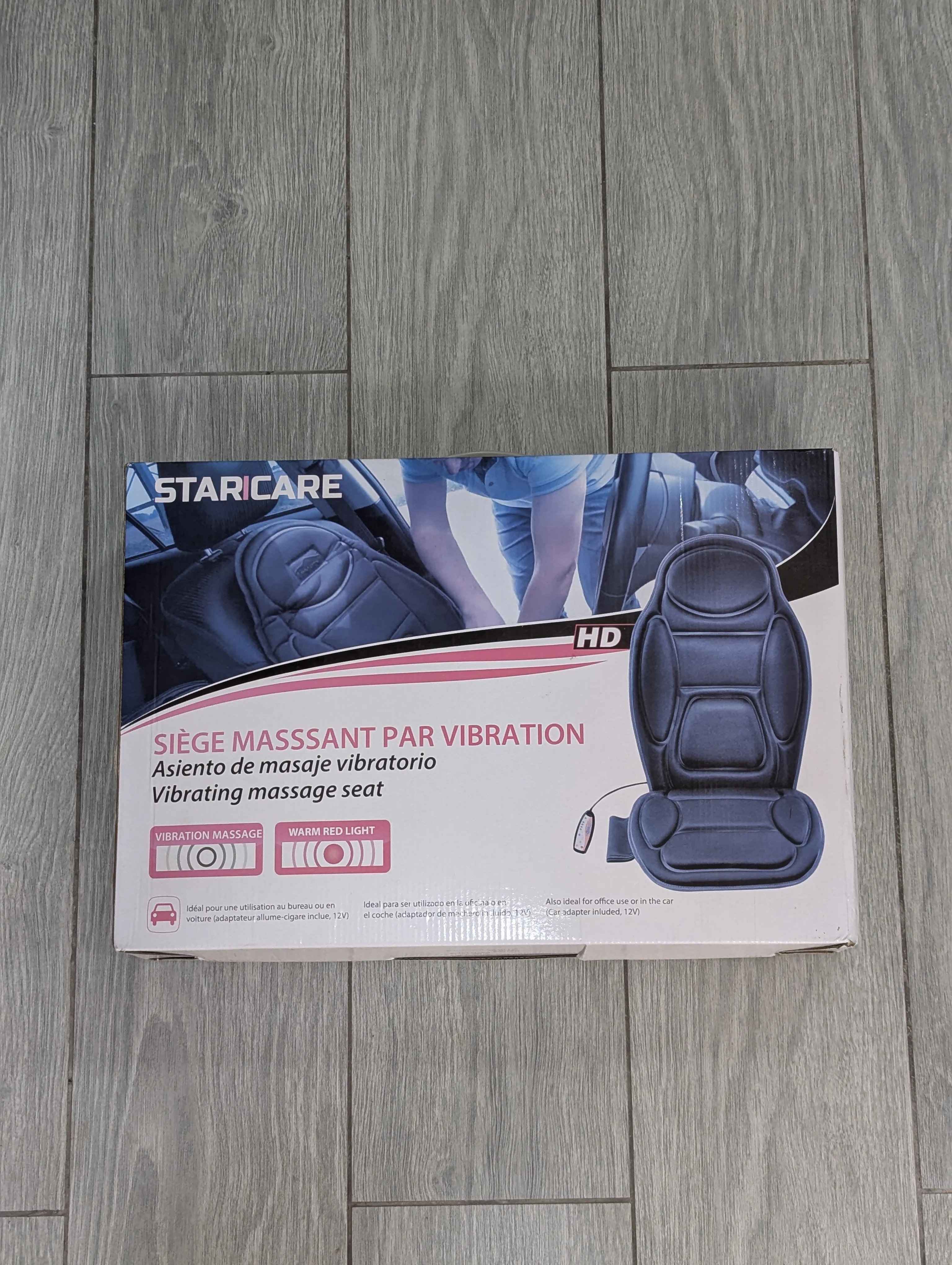 Staricare – Siège Massant et Chauffant pour Détente Totale