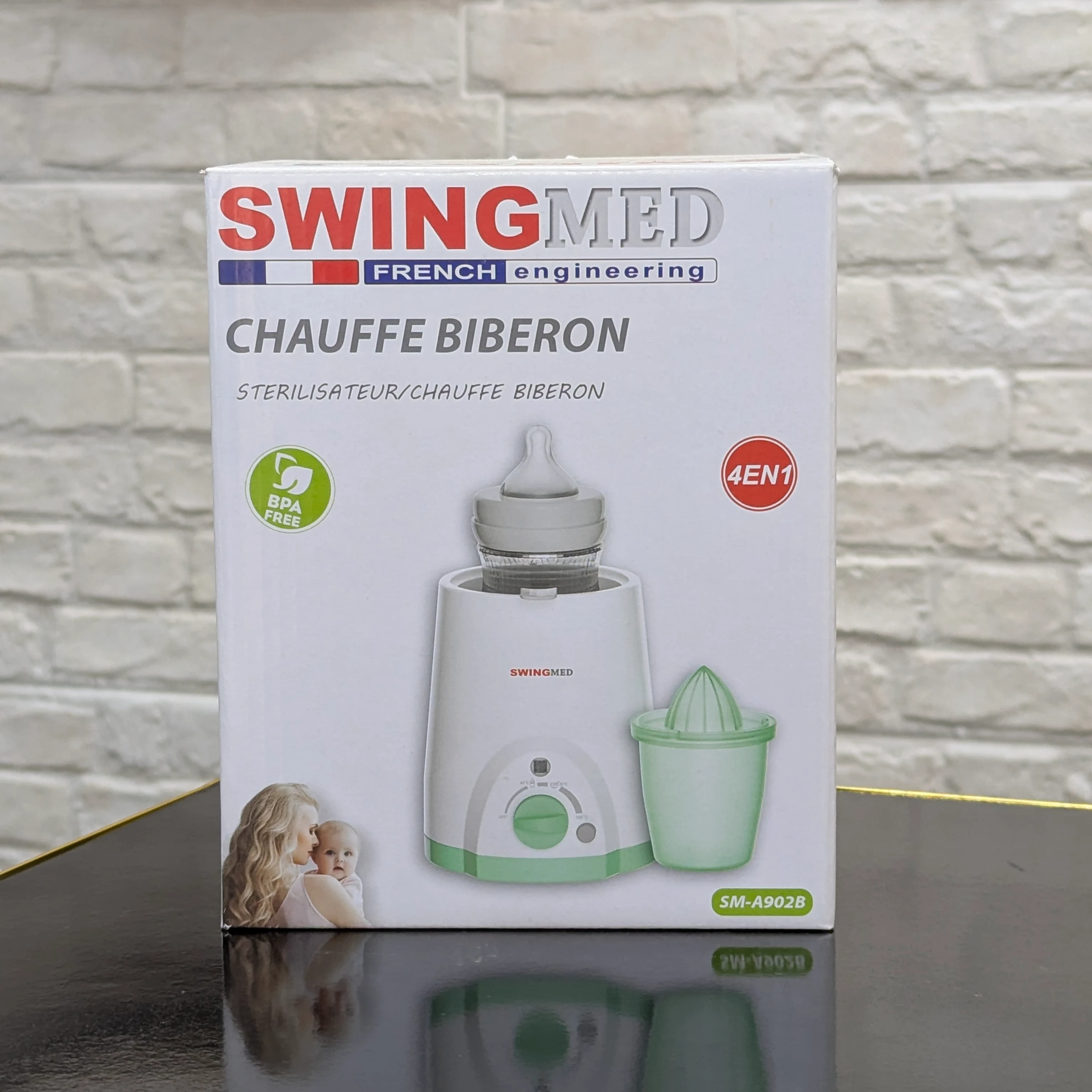 SwingMed SM-A902B – Chauffe Biberon & Stérilisateur 4 en 1