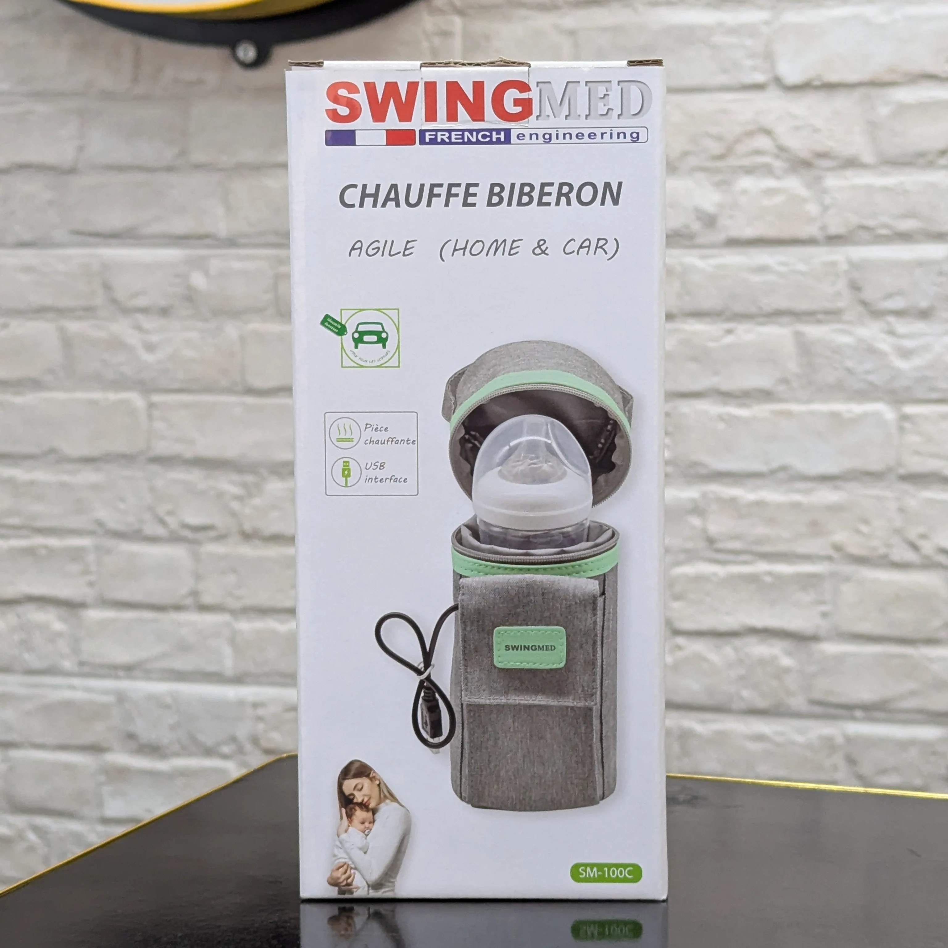 SwingMed SM-100C – Chauffe Biberon Agile (Maison & Voiture)