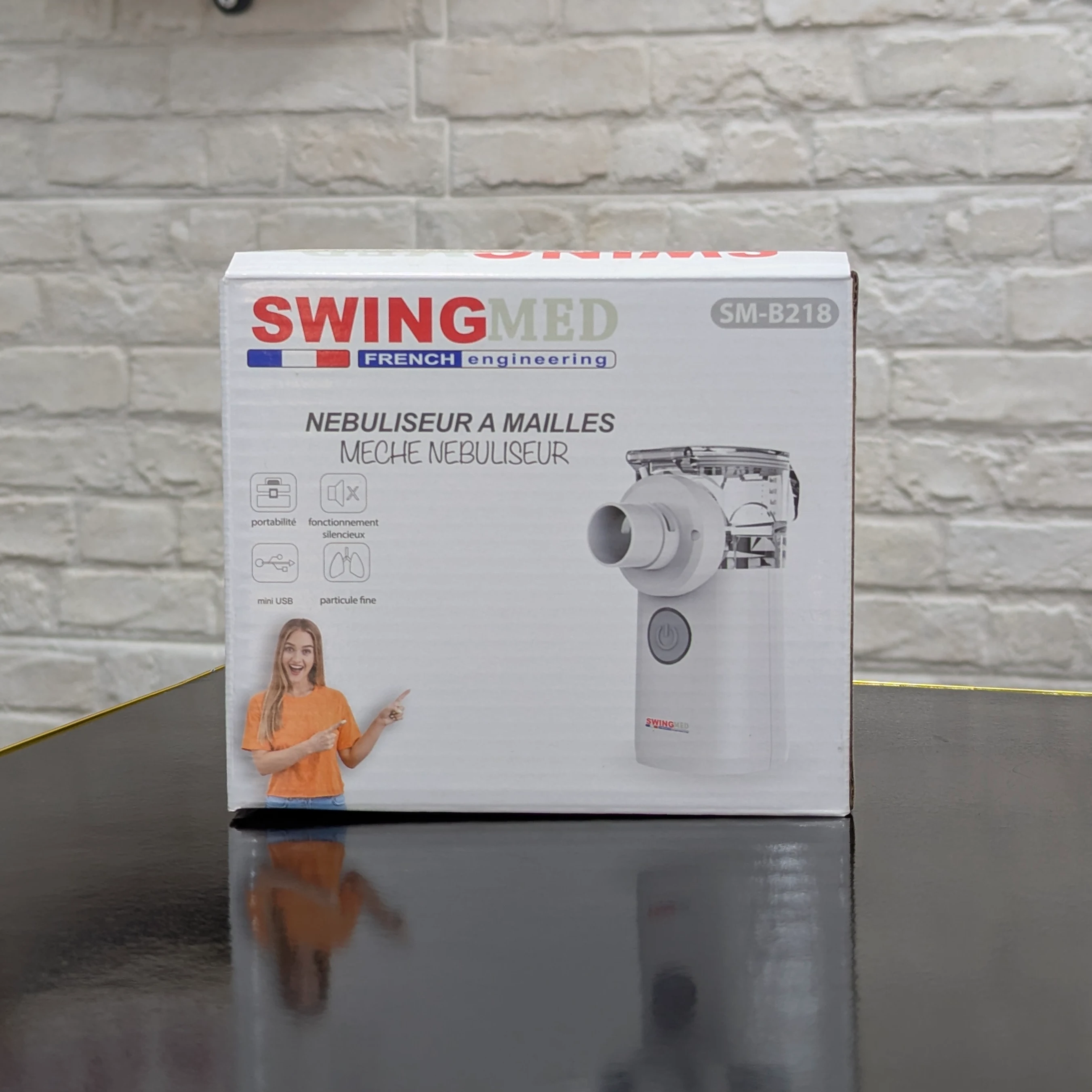 SwingMed SM-B218 – Nébuliseur à Mailles (Mesh Nebulizer)