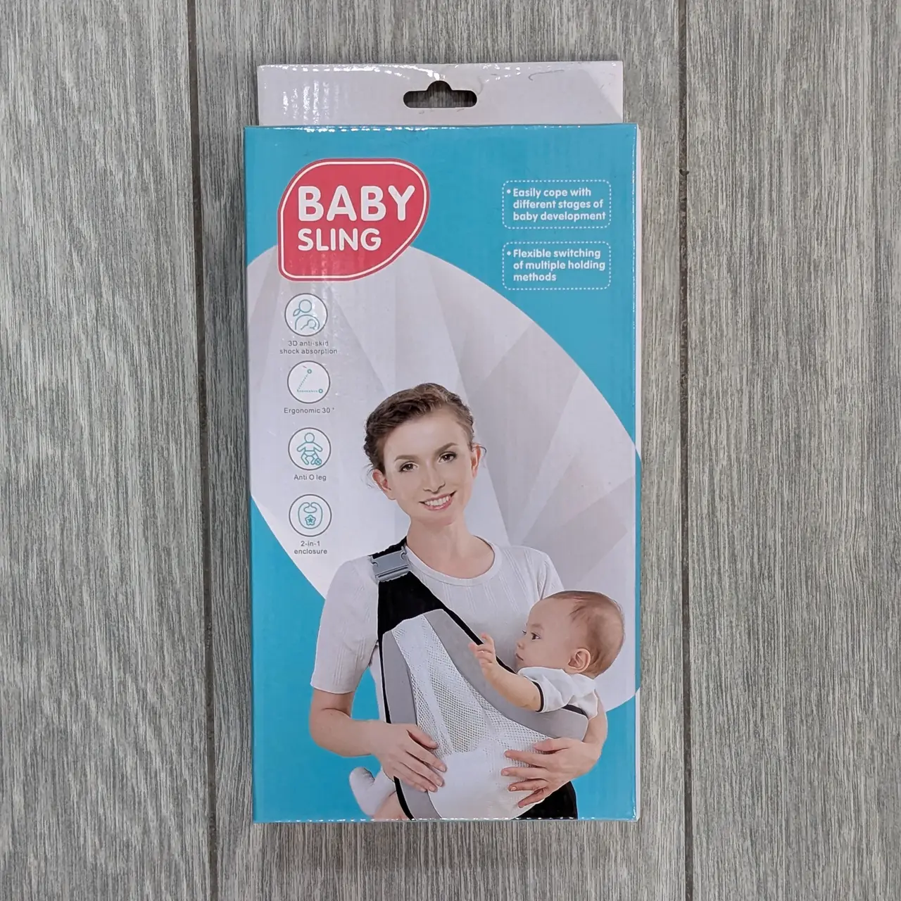 Ring Sling – Porte-Bébé Ergonomique et Ajustable