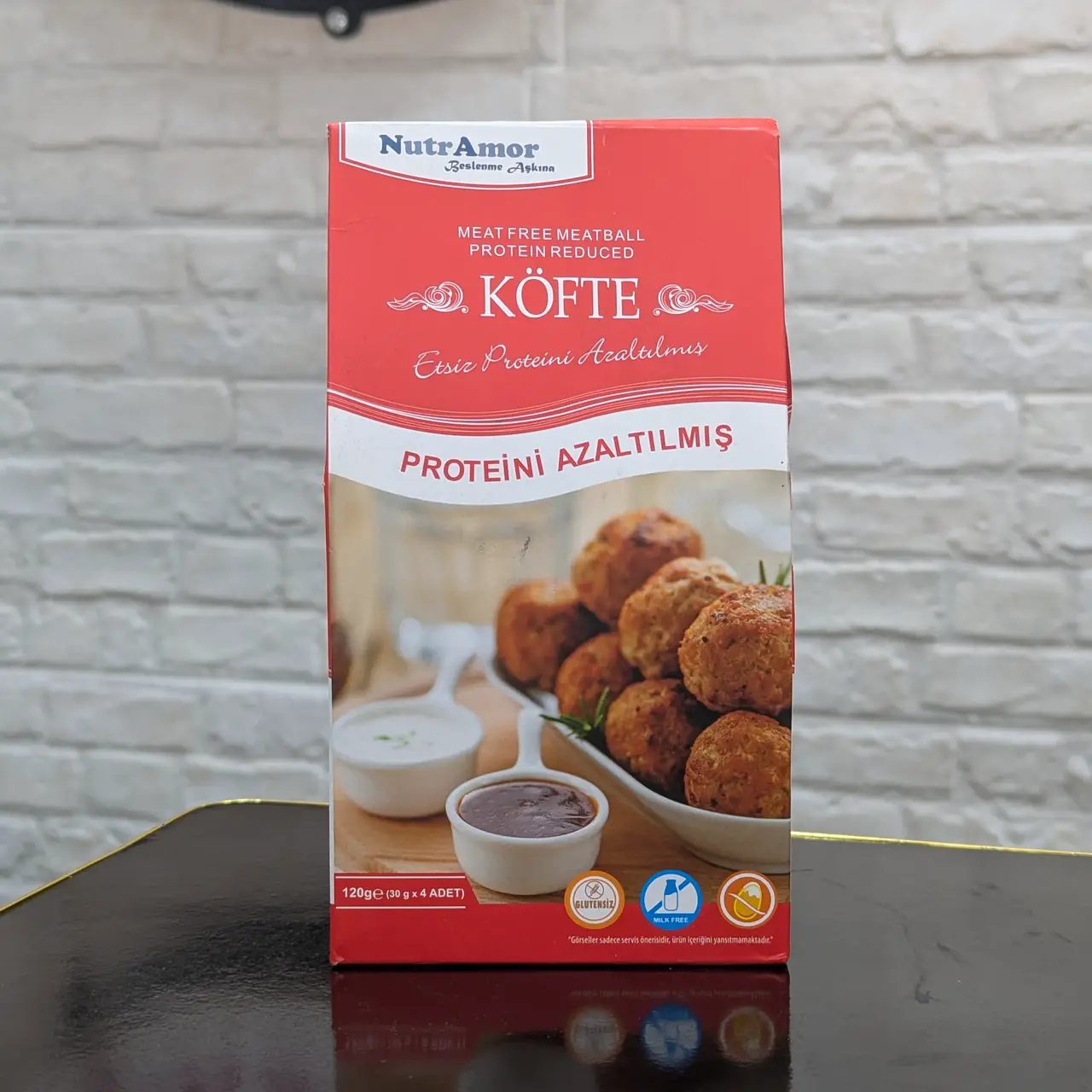 NutrAmor – Boulettes Sans Viande & Sans Gluten (120 g)