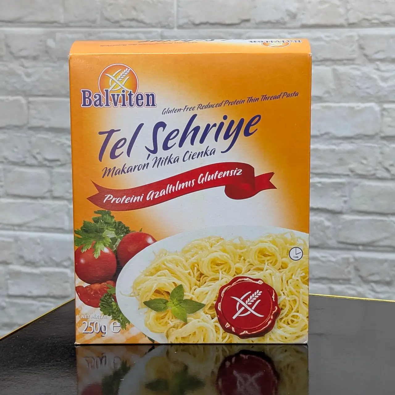 Balviten – Vermicelles Fins Faibles en Protéines (250 g)