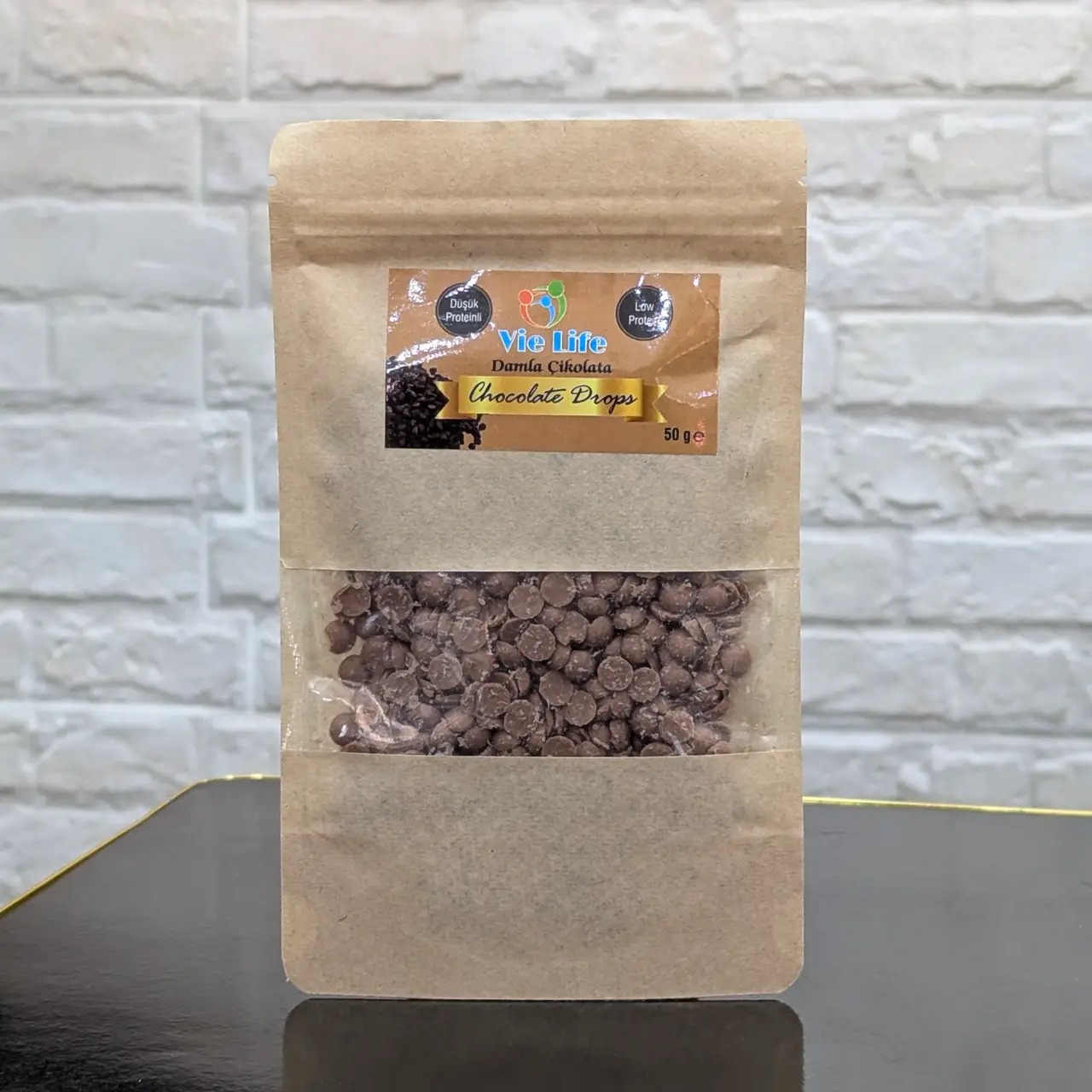 Vie Life – Pépites de Chocolat Faible en Protéines (50 g)