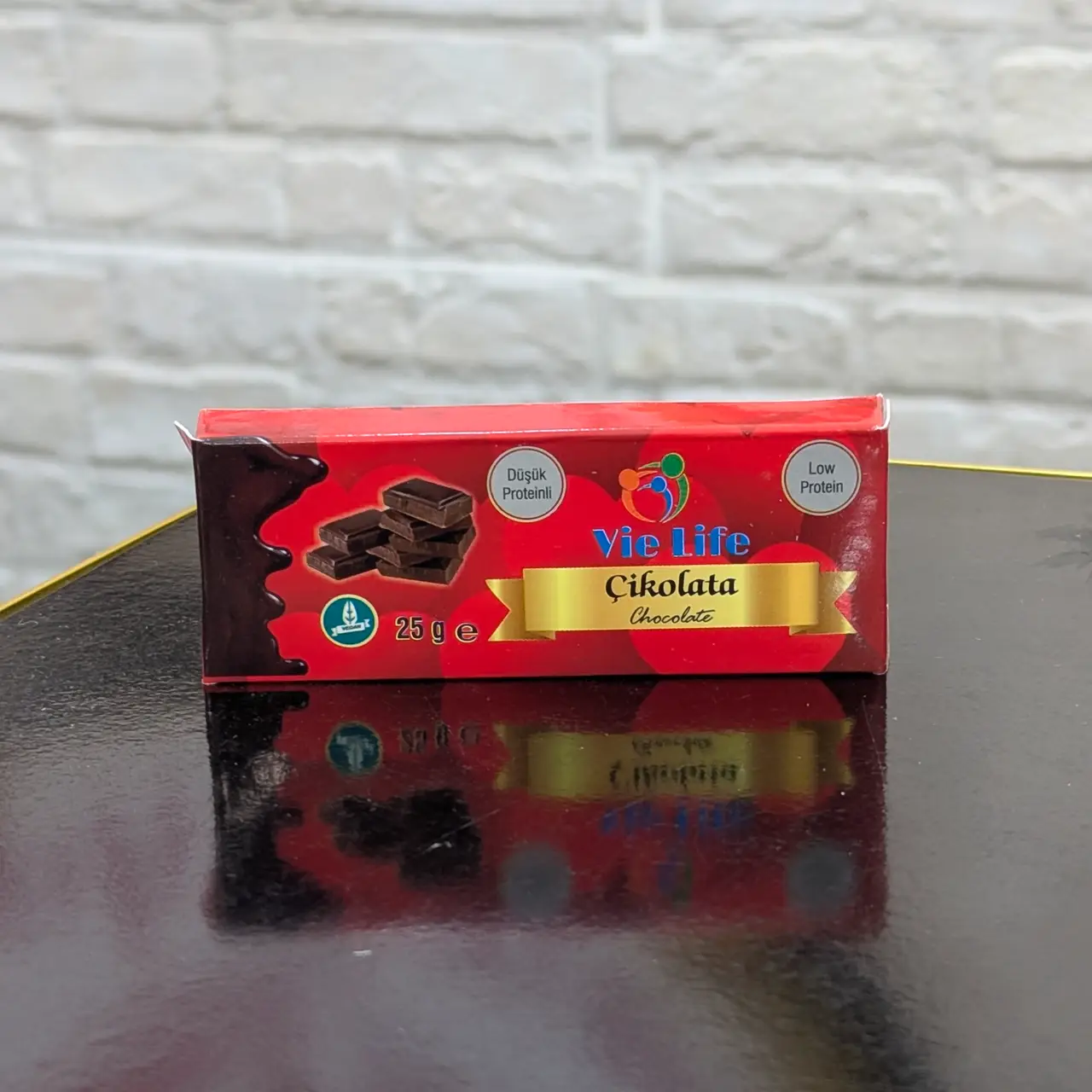 Vie Life – Chocolat Faible en Protéines (25 g)